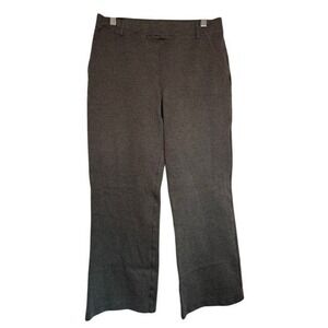 Quince‎ Petite Pull On Knit Pants Gray Medium Career Casual Comfort
